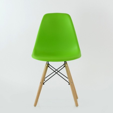 Стул Barneo N-12 WoodMold Eames style салатовый