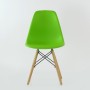 Стул Barneo N-12 WoodMold Eames style салатовый