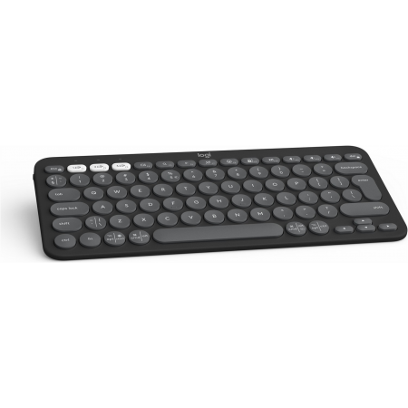 Клавиатура беспроводная Logitech Pebble Keys 2 K380s (920-011851) серый