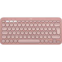 Клавиатура беспроводная Logitech Pebble Keys 2 K380s (920-011853) розовый