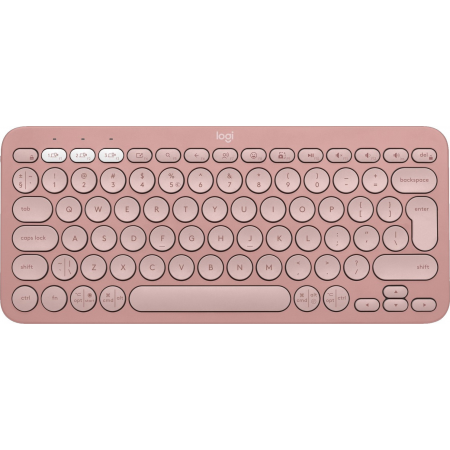 Клавиатура беспроводная Logitech Pebble Keys 2 K380s (920-011853) розовый