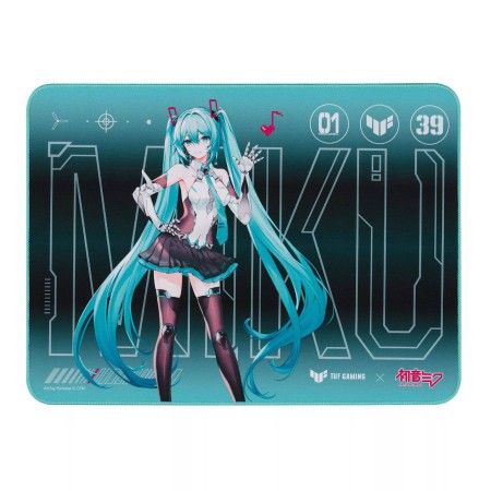 Коврик ASUS TUF Gaming P1 Hatsune Miku Edition (90MP04C0-BPUA00) рисунок