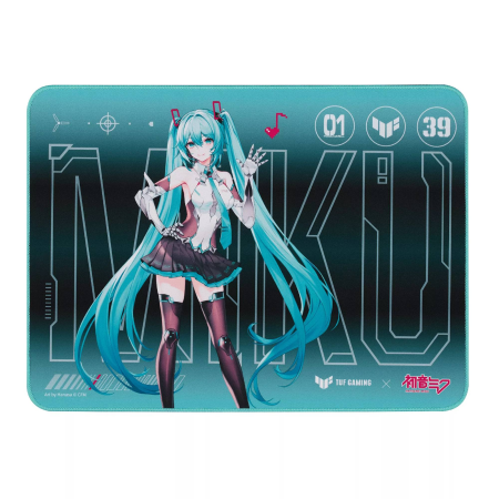 Коврик ASUS TUF Gaming P1 Hatsune Miku Edition (90MP04C0-BPUA00) рисунок