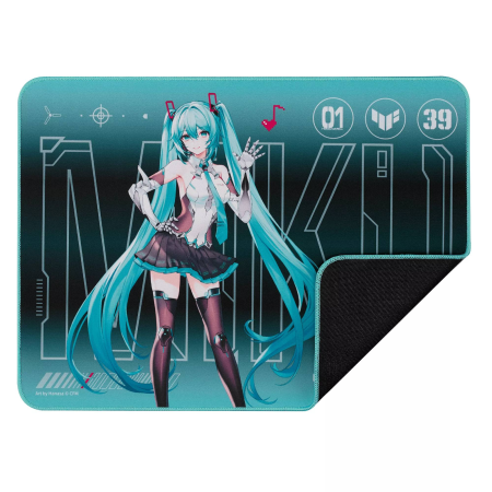 Коврик ASUS TUF Gaming P1 Hatsune Miku Edition (90MP04C0-BPUA00) рисунок