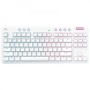 Клавиатура беспроводная + проводная Logitech G715 TKL LIGHTSPEED (920-010464) белый