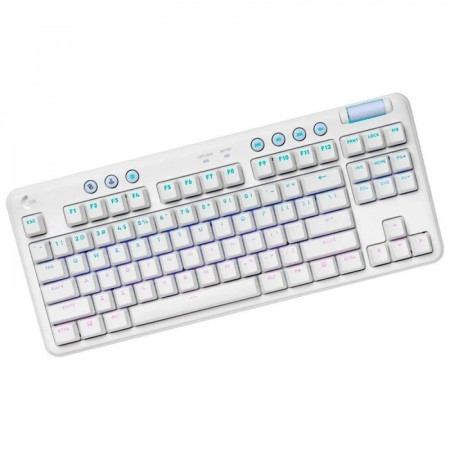 Клавиатура беспроводная + проводная Logitech G715 TKL LIGHTSPEED (920-010464) белый