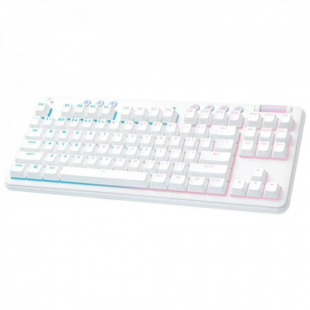 Клавиатура беспроводная + проводная Logitech G715 TKL LIGHTSPEED (920-010464) белый