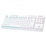 Клавиатура беспроводная + проводная Logitech G715 TKL LIGHTSPEED (920-010464) белый