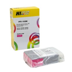 Картридж струйный Hi-Black HB-PFI-102M пурпурный (без чипа)