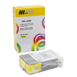 Картридж струйный Hi-Black HB-PFI-102Y желтый (без чипа)