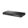 Коммутатор D-Link DGS-1018P/B1A черный