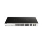Коммутатор D-Link DGS-1210-28P/FL2A черный