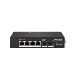 Коммутатор Hikvision DS-3T0506HP черный