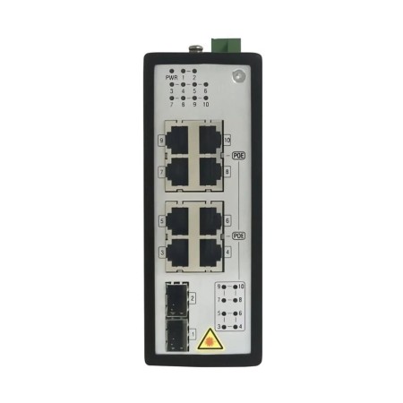 Коммутатор Hikvision DS-3T0510P черный
