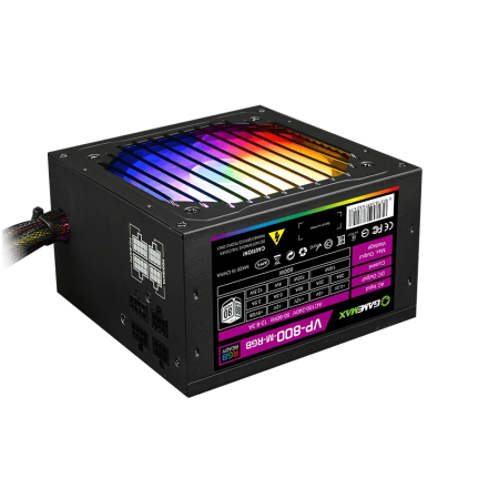 Блок питания GameMax VP-800-RGB Modular черный