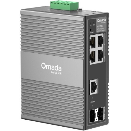 Коммутатор TP-Link IES206G серый