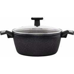 Кастрюля Polaris Monolit-24C черный 4 л Кастрюля Polaris Monolit-24C черный 4 л