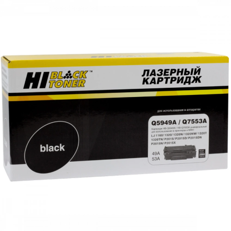 Картридж лазерный Hi-Black HB-Q5949A/Q7553A черный