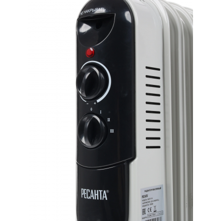 Масляный обогреватель Ресанта ОМПТ-7Н белый