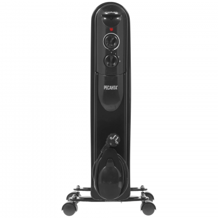 Масляный обогреватель Ресанта ОМПТ-7НЧ черный