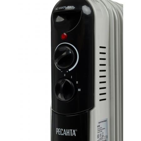 Масляный обогреватель Ресанта ОМПТ-9Н белый