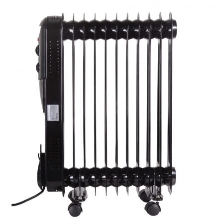 Масляный обогреватель Ресанта ОМПТ-12НЧ черный