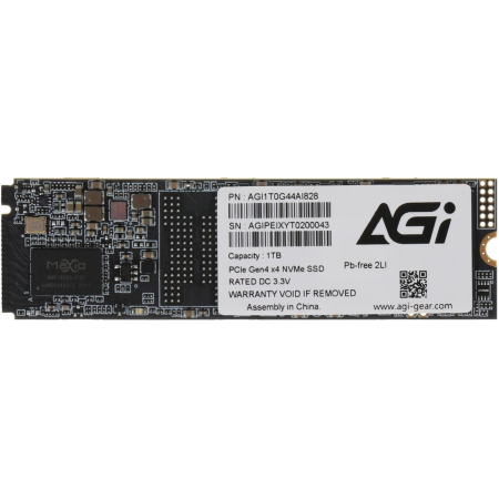 1 ТБ SSD диск AGI AI828 (AGI1T0G44AI828-CB) черный
