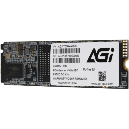 1 ТБ SSD диск AGI AI828 (AGI1T0G44AI828-CB) черный