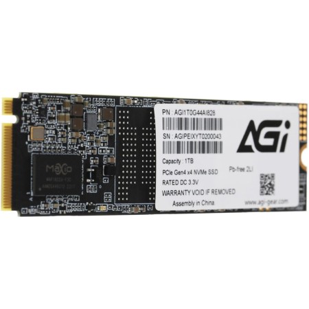 1 ТБ SSD диск AGI Technology AI828 (AGI1T0G44AI828-CB) черный