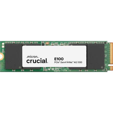 1 ТБ SSD диск Crucial E100 (CT1000E100SSD8) зеленый