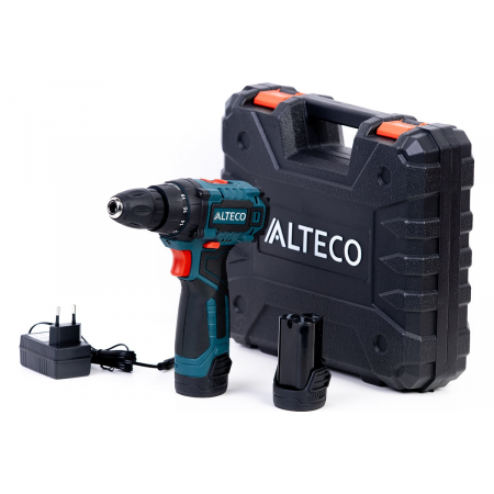 Дрель-шуруповерт ALTECO CD 1210.1 Li X2 черный