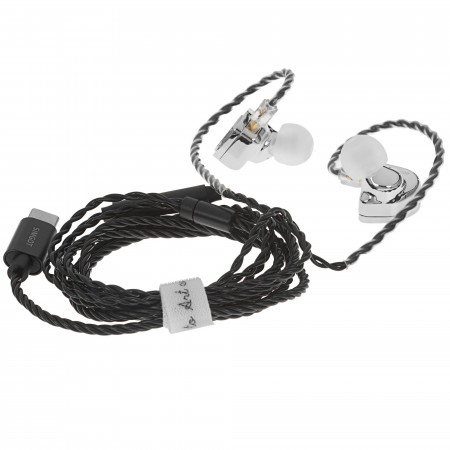 Наушники Simgot EW200 with mic серебристый