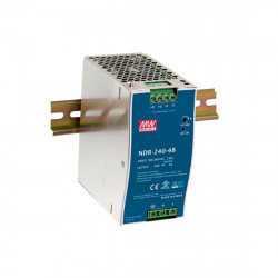 Блок питания Mean Well NDR-240-48 серебристый Блок питания Mean Well NDR-240-48 серебристый