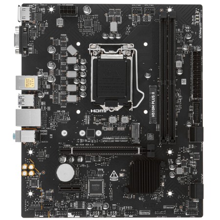 Материнская плата MSI H510M PLUS II черный