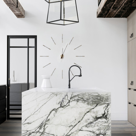 Смеситель для кухни с подключением фильтра Faop A4397-7 черный