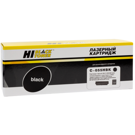 Картридж лазерный Hi-Black HB-№055H BK черный (без чипа)