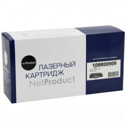 Картридж лазерный NetProduct N-108R00909 черный Картридж лазерный NetProduct N-108R00909 черный