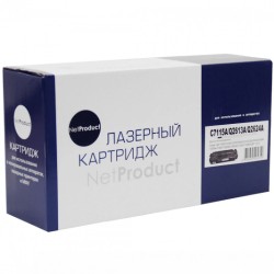 Картридж лазерный NetProduct N-C7115A/Q2613A/Q2624A черный