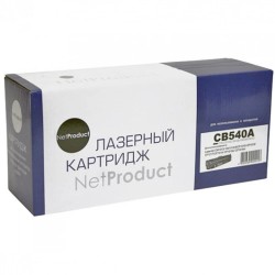 Картридж лазерный NetProduct N-CB540A черный