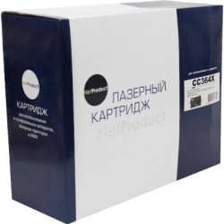 Картридж лазерный NetProduct N-CC364X черный (повышенная емкость)