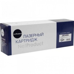 Картридж лазерный NetProduct N-CE340A черный