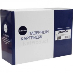 Картридж лазерный NetProduct N-CE390A черный