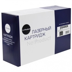 Картридж лазерный NetProduct N-CE400X черный (повышенная емкость)