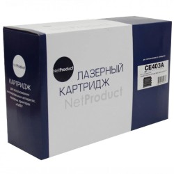 Картридж лазерный NetProduct N-CE403A пурпурный
