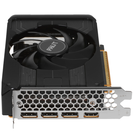 Видеокарта Palit GeForce RTX 5050 STORMX OC (NE65050T19P1-GB2070F) 8 Гб черный