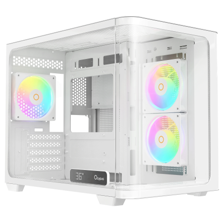 Корпус Ocypus Iota C50 Curve ARGB (Iota-C50-WHD300CD-GL) белый