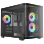 Корпус Ocypus Iota C50 Curve ARGB (Iota-C50-BKD300CD-GL) черный