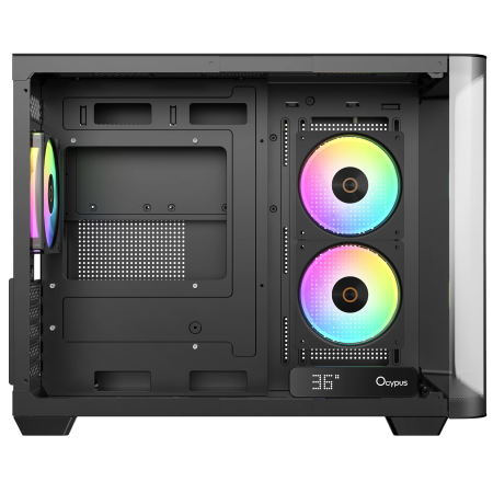 Корпус Ocypus Iota C50 Curve ARGB (Iota-C50-BKD300CD-GL) черный