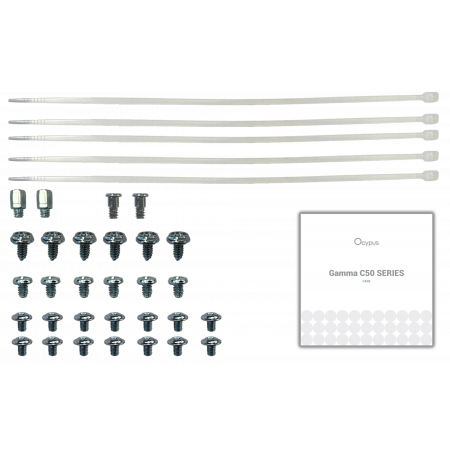 Корпус Ocypus Gamma C50 WH ARGB (Gamma-C50-WHG400XX-GL) белый