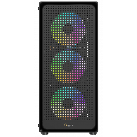 Корпус Ocypus Gamma C50 BK ARGB (Gamma-C50-BKG400XX-GL) черный